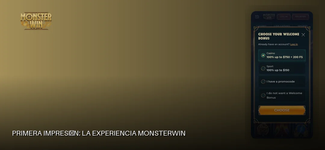 Primera impresión: la experiencia MonsterWin