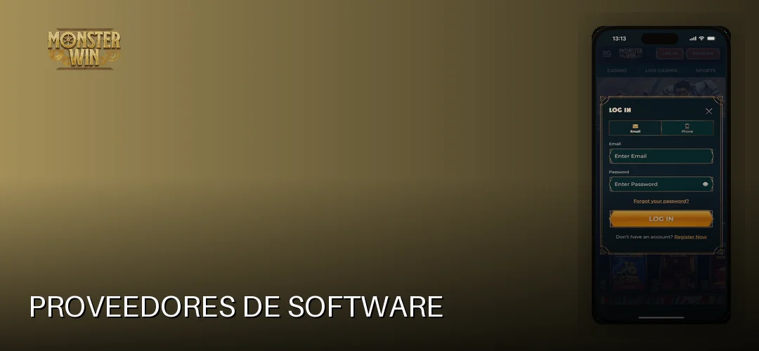 Proveedores de software