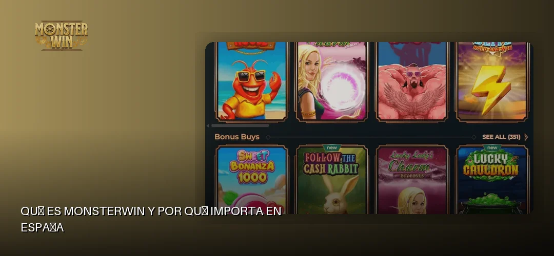 Qué es MonsterWin y por qué importa en España